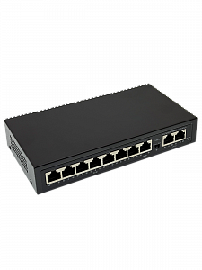 Коммутатор (свитч) на 8 POE ( 802.3af/at ) портов +2 Ethernet порта 100Mbs Орбита OT-VNP36